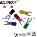 PVC Insulated Spade Terminals Longyi F Copper Lugs